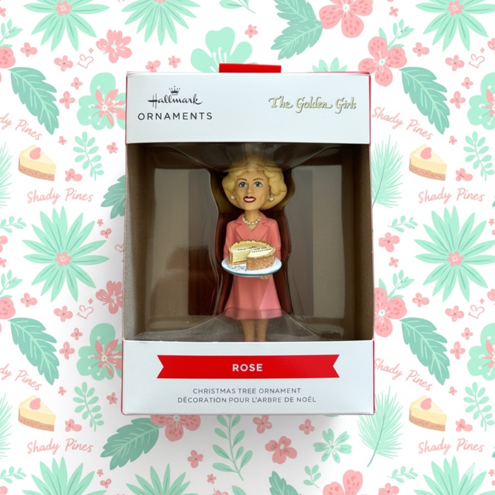 Hallmark Ornament Betty White as Rose Christmas Holiday Decor Golden Girls